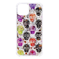 Sugar Skulls - Floral Iphone 13 Tpu Uv Print Case