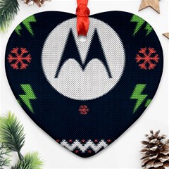 Ugly Sweater Moto, Motorola, Ornament (heart)