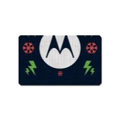 Ugly Sweater Moto, Motorola, Magnet (name Card) by kyorashop23