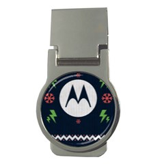 Ugly Sweater Moto, Motorola, Money Clips (round)  by kyorashop23