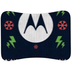 Ugly Sweater Moto, Motorola, Velour Seat Head Rest Cushion by kyorashop23