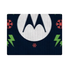 Ugly Sweater Moto, Motorola, Premium Plush Fleece Blanket (mini) by kyorashop23