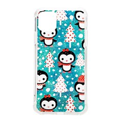 Blue Penguin Pattern, Adoxali, Christmas, Cute Iphone 11 Pro Max 6 5 Inch Tpu Uv Print Case by kyorashop23