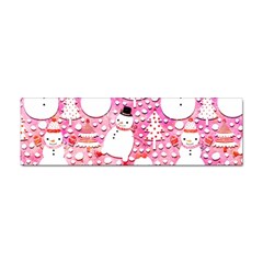 Cute Snowmen With Hats, Adoxali, Christmas Sticker Bumper (100 Pack) by kyorashop23