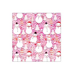 Cute Snowmen With Hats, Adoxali, Christmas Satin Bandana Scarf 22  X 22  by kyorashop23