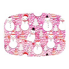 Cute Snowmen With Hats, Adoxali, Christmas Mini Square Pill Box by kyorashop23