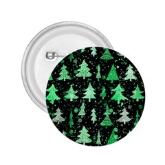 Green Christmas Trees, Adoxali, Scandinavian 2 25  Buttons by kyorashop23