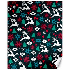 Holiday Season Pattern Canvas 16  X 20  by kyorashop23