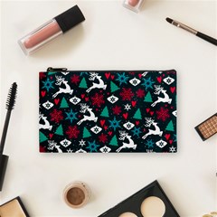 Holiday Season Pattern Cosmetic Bag (small) by kyorashop23