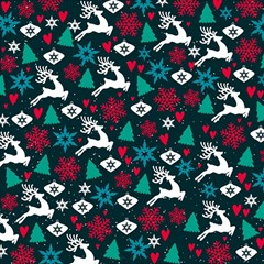 Holiday Season Pattern Play Mat (rectangle) by kyorashop23