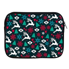 Holiday Season Pattern Apple Ipad 2/3/4 Zipper Cases by kyorashop23