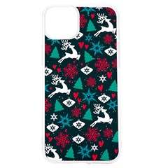 Holiday Season Pattern Iphone 15 Tpu Uv Print Case by kyorashop23