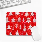 White And Red Trees, Adoxali, Christmas Small Mousepad Front