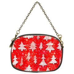 White And Red Trees, Adoxali, Christmas Chain Purse (One Side)