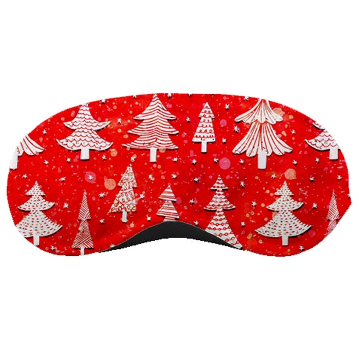 White And Red Trees, Adoxali, Christmas Sleep Mask