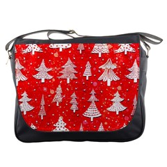 White And Red Trees, Adoxali, Christmas Messenger Bag