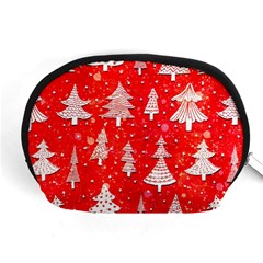 White And Red Trees, Adoxali, Christmas Accessory Pouch (Medium)