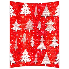 White And Red Trees, Adoxali, Christmas Back Support Cushion