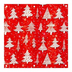 White And Red Trees, Adoxali, Christmas Banner and Sign 3  x 3 