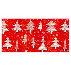 White And Red Trees, Adoxali, Christmas Banner And Sign 8  X 4  by kyorashop23