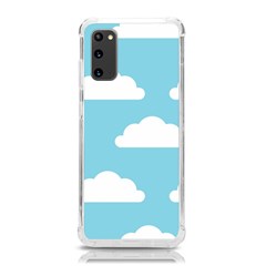 Clouds Blue Pattern Samsung Galaxy S20 6 2 Inch Tpu Uv Case by ConteMonfrey