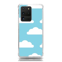 Clouds Blue Pattern Samsung Galaxy S20 Ultra 6 9 Inch Tpu Uv Case by ConteMonfrey