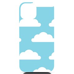 Clouds Blue Pattern Iphone 14 Black Uv Print Case by ConteMonfrey