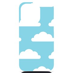 Clouds Blue Pattern Iphone 14 Pro Black Uv Print Case by ConteMonfrey