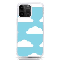 Clouds Blue Pattern Iphone 14 Pro Max Tpu Uv Print Case by ConteMonfrey