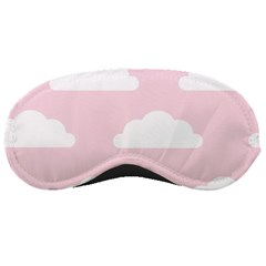 Clouds Pink Pattern Sleep Mask by ConteMonfrey