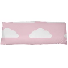 Clouds Pink Pattern Body Pillow Case Dakimakura (two Sides)