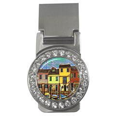 Colorful Venice Homes - Venezia, Italy Money Clips (cz)  by ConteMonfrey