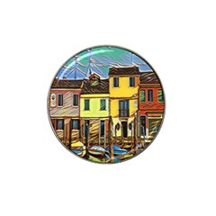 Colorful Venice Homes - Venezia, Italy Hat Clip Ball Marker (10 Pack) by ConteMonfrey