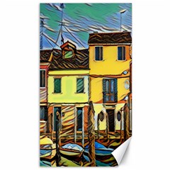 Colorful Venice Homes - Venezia, Italy Canvas 40  X 72  by ConteMonfrey