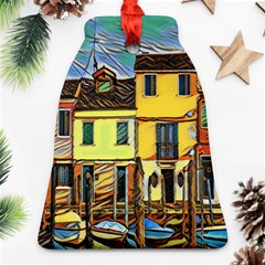 Colorful Venice Homes - Venezia, Italy Ornament (bell)