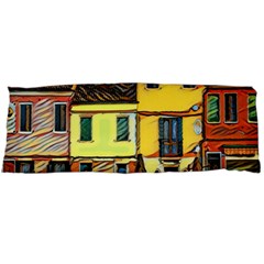 Colorful Venice Homes - Venezia, Italy Body Pillow Case (dakimakura)