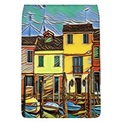 Colorful Venice Homes - Venezia, Italy Removable Flap Cover (l) by ConteMonfrey