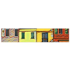 Colorful Venice Homes - Venezia, Italy Small Premium Plush Fleece Scarf