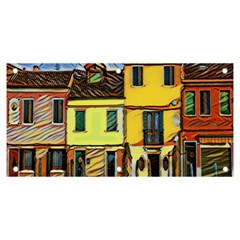 Colorful Venice Homes - Venezia, Italy Banner And Sign 6  X 3  by ConteMonfrey