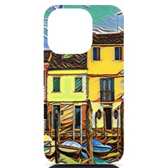 Colorful Venice Homes - Venezia, Italy Iphone 14 Pro Black Uv Print Case by ConteMonfrey