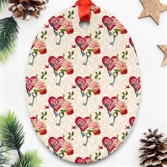 Key To The Heart Ornament (oval)