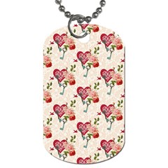 Key To The Heart Dog Tag (two Sides) by ConteMonfrey