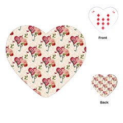 Key To The Heart Playing Cards Single Design (heart)