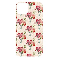 Key To The Heart Iphone 14 Plus Black Uv Print Case