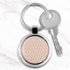 Delicated Leaves Key Chain (round) by ConteMonfrey