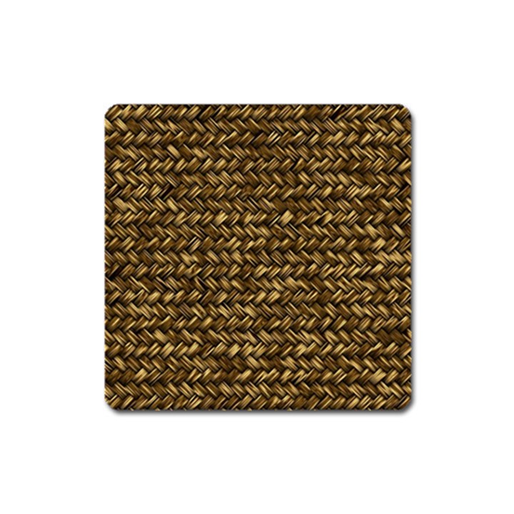 Straw Like Country Side  Square Magnet