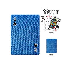 Blue Denim Jeans Like Playing Cards 54 Designs (mini)