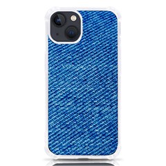 Blue Denim Jeans Like Iphone 13 Tpu Uv Print Case by ConteMonfrey