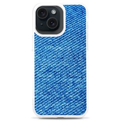 Blue Denim Jeans Like Iphone 15 Plus Tpu Uv Print Case