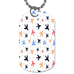 Cute airplanes planes Dog Tag (Two Sides)